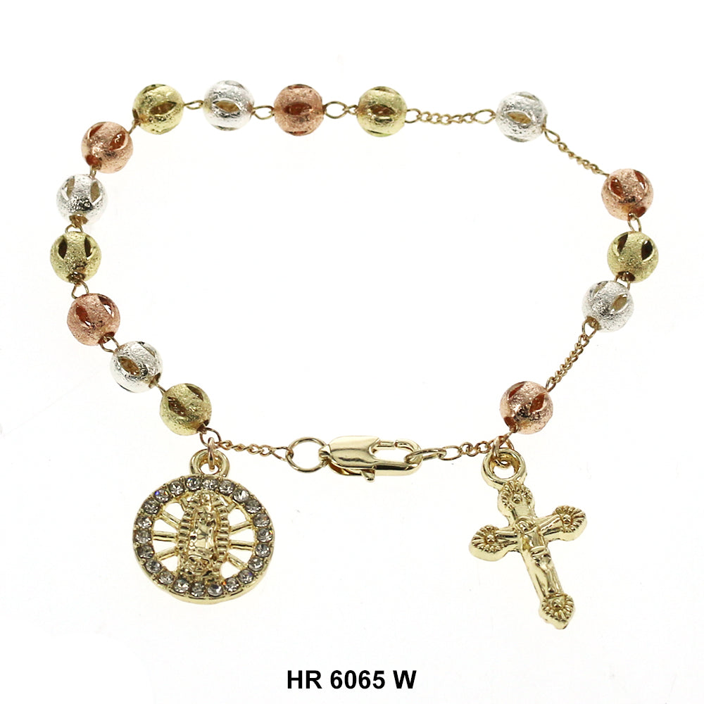 6 MM Hand Rosary Guadalupe HR 6065 W