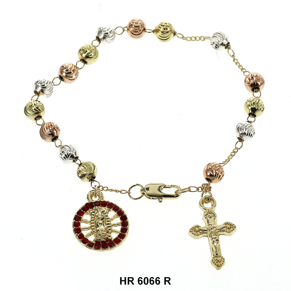 6 MM Hand Rosary Guadalupe HR 6066 R