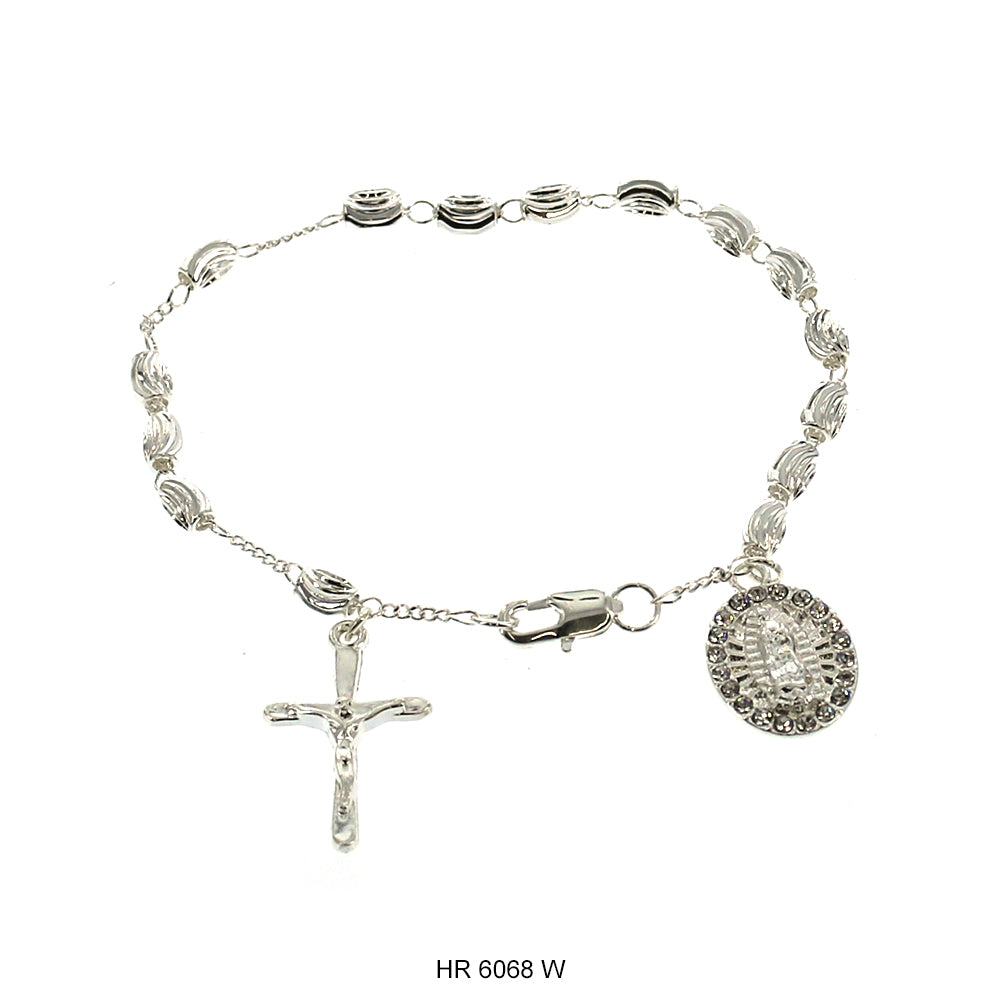 6 MM Hand Rosary Guadalupe HR 6068 W