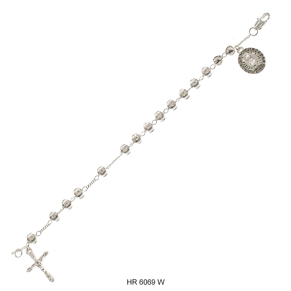 6 MM Hand Rosary Guadalupe HR 6069 W
