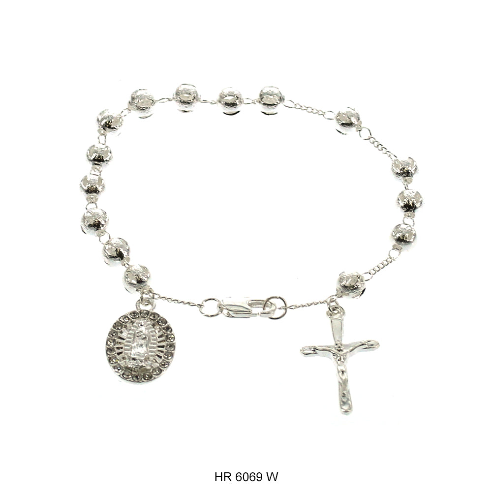 6 MM Hand Rosary Guadalupe HR 6069 W