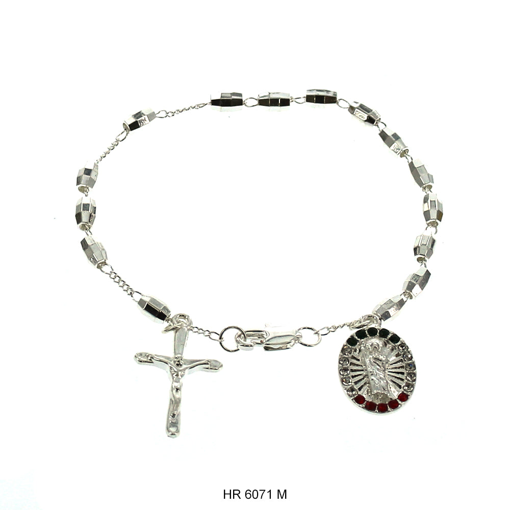 6 MM Hand Rosary San Judas HR 6071 M