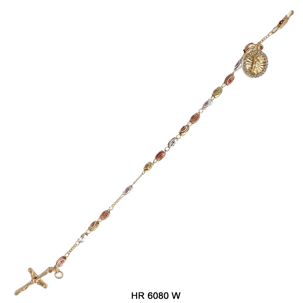 6 MM Hand Rosary San Judas HR 6080 W