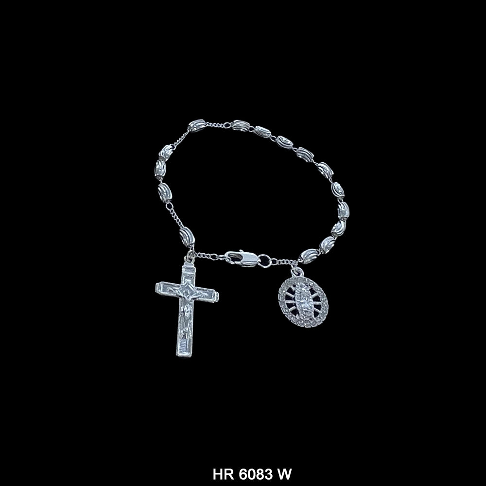 6 MM Hand Rosary Guadalupe HR 6083 W