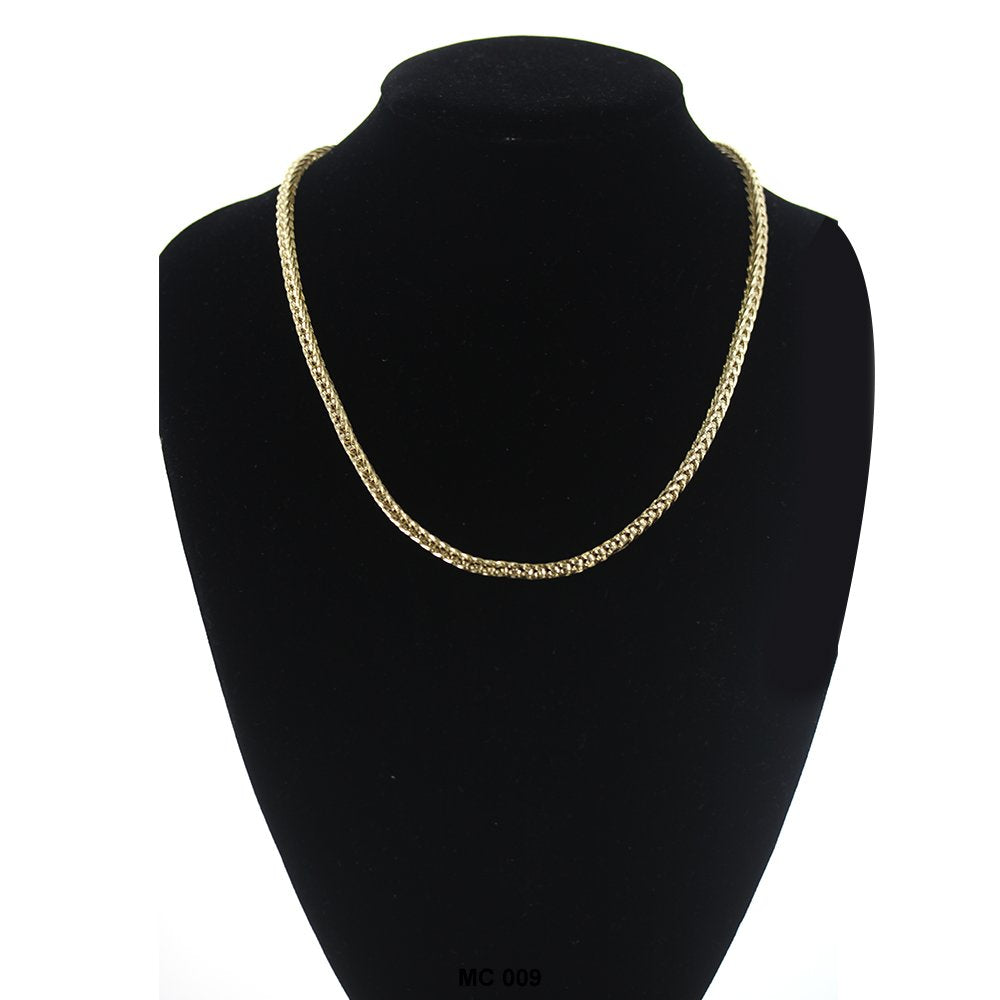 4 MM Square Fashion Chain MC 009 G