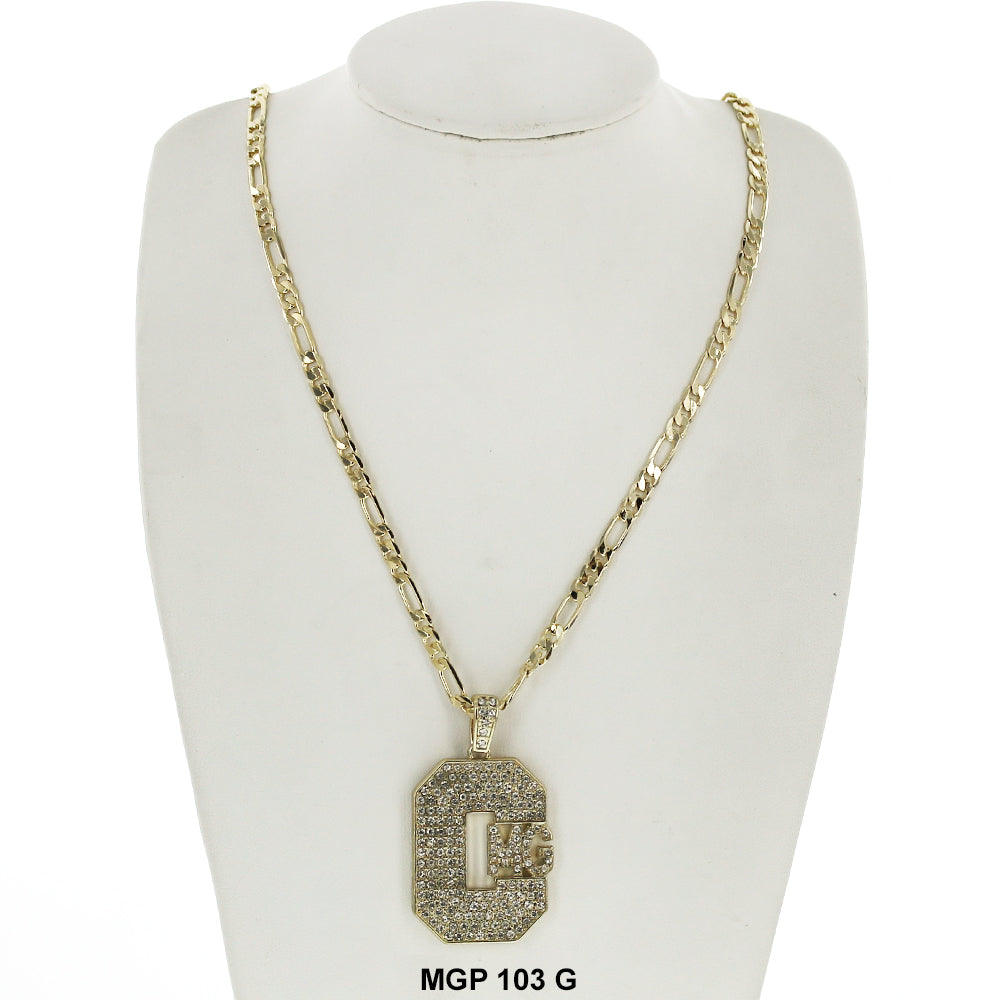 Hip Hop Necklace MGP 103 G