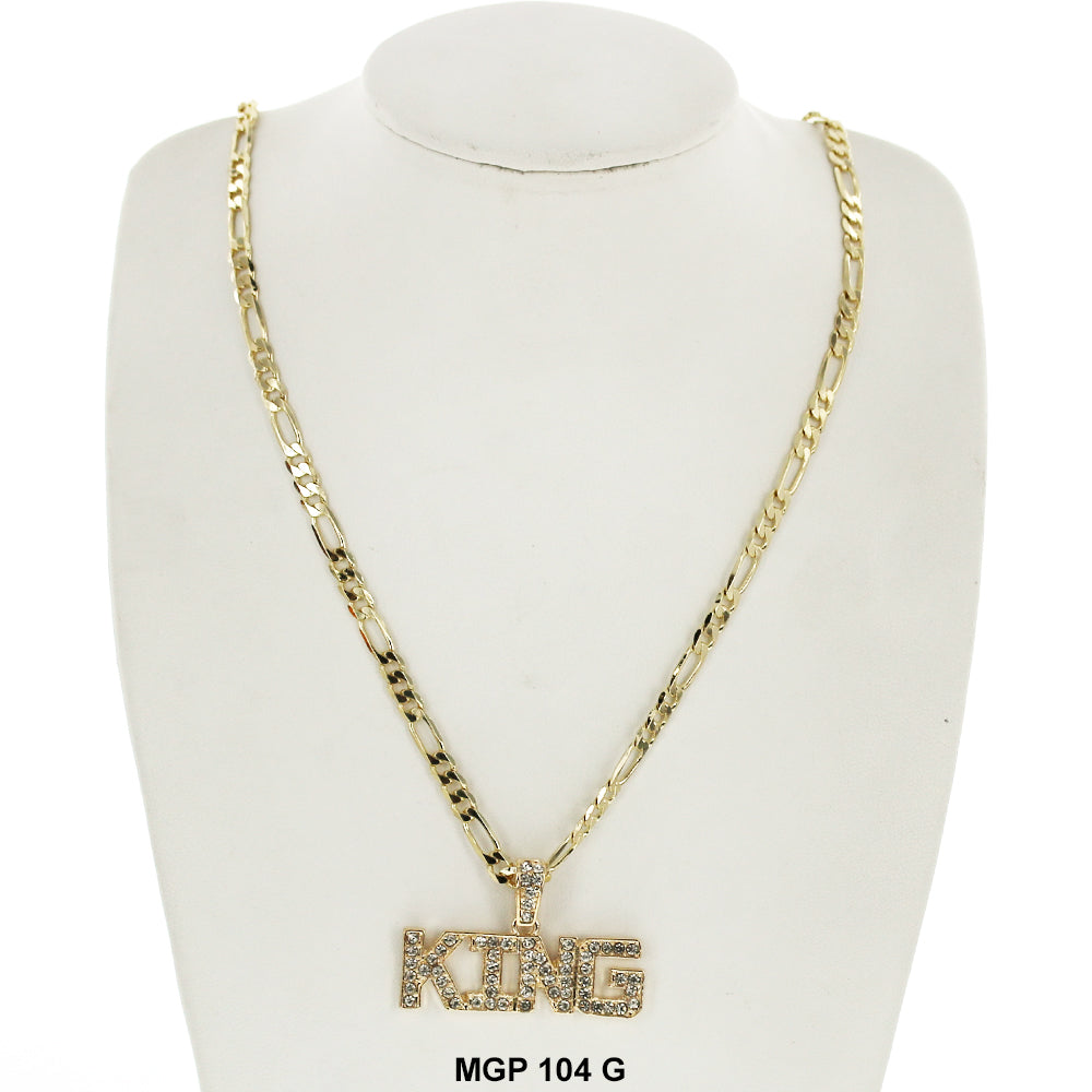 Hip Hop Necklace MGP 104 G