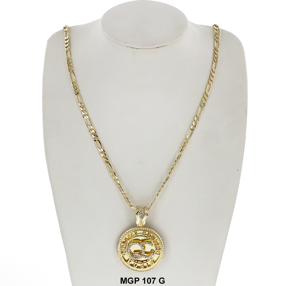 Hip Hop Necklace MGP 107 G