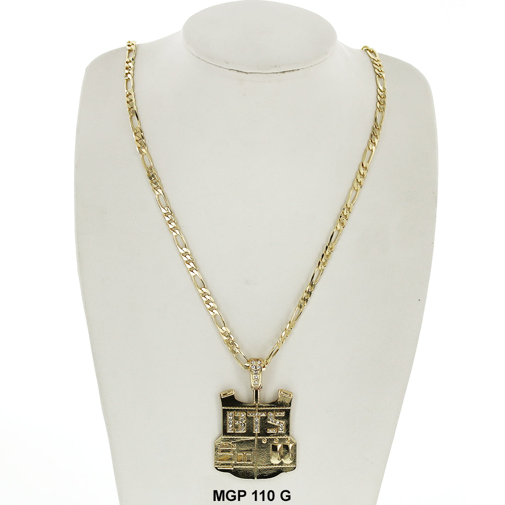 Hip Hop Necklace MGP 110 G