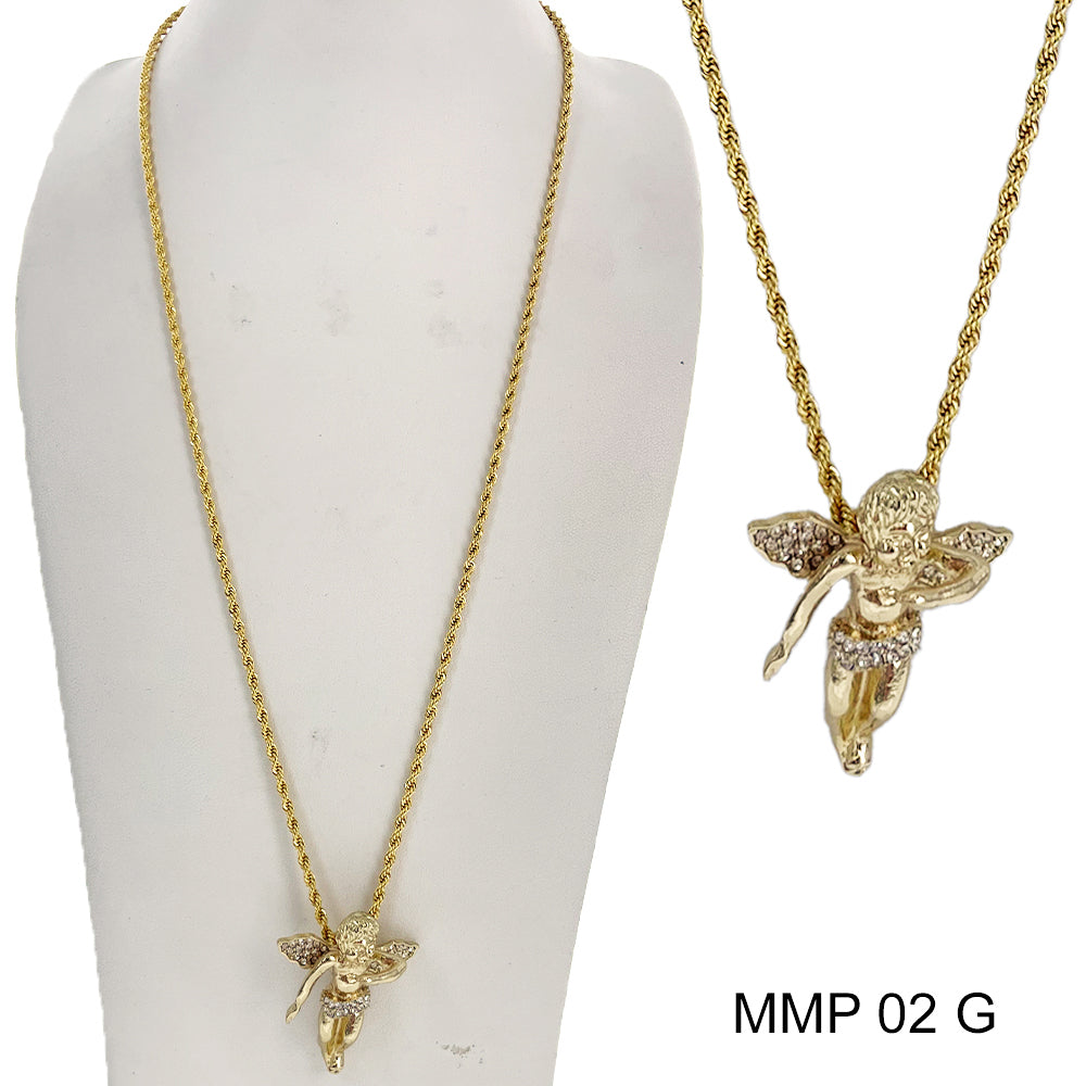 Hip Hop Necklace MMP 02 G