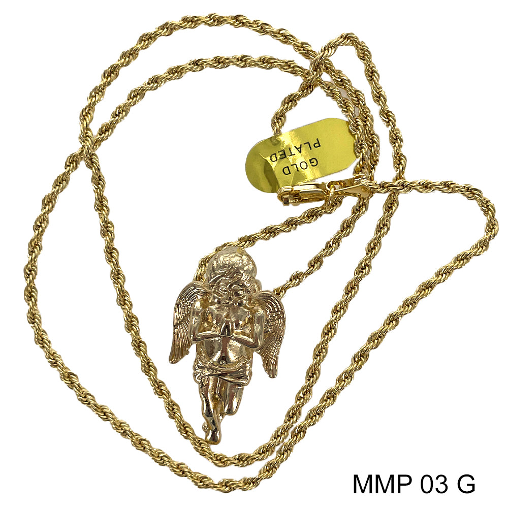 Hip Hop Necklace MMP 03 G