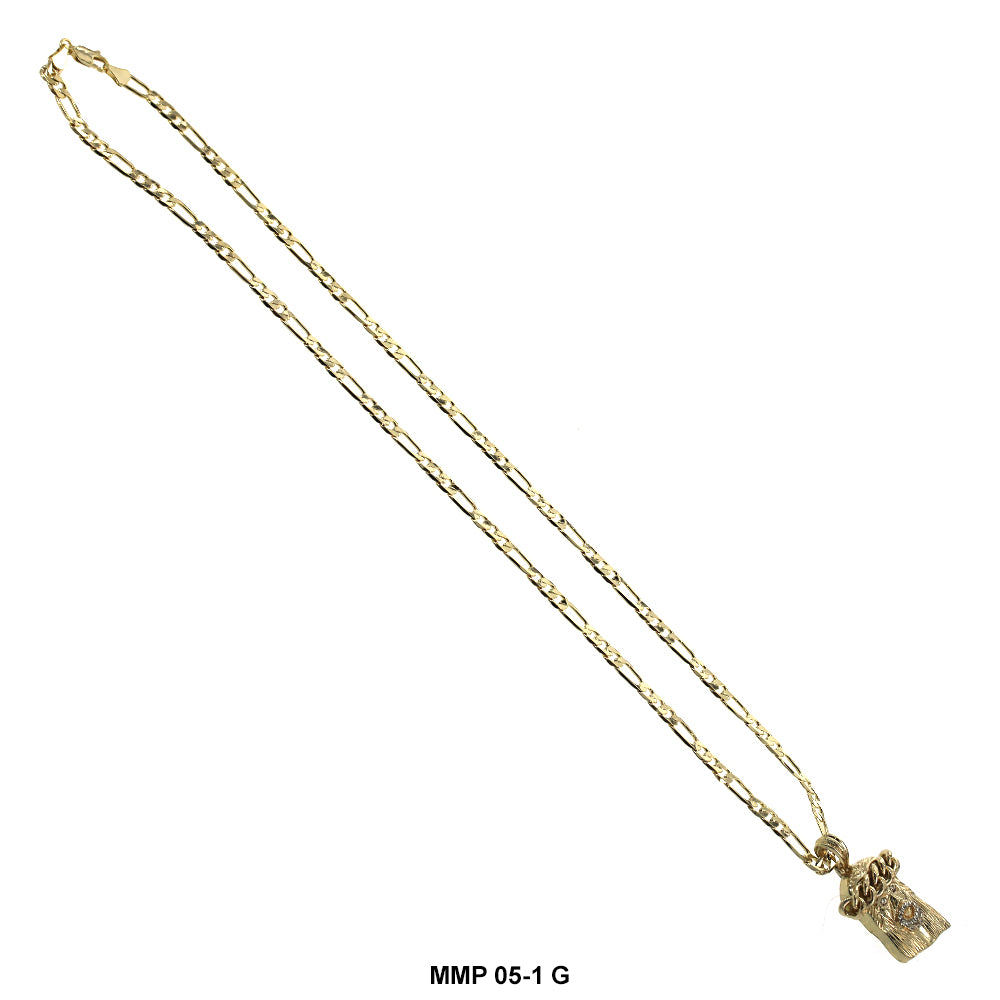 Hip Hop Necklace MMP 05-1 G