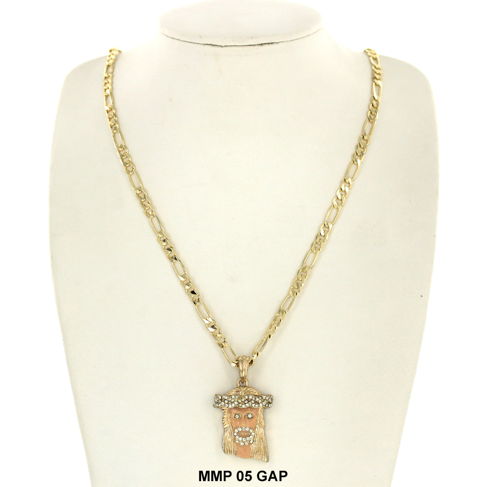 Hip Hop Necklace MMP 05 G/AP