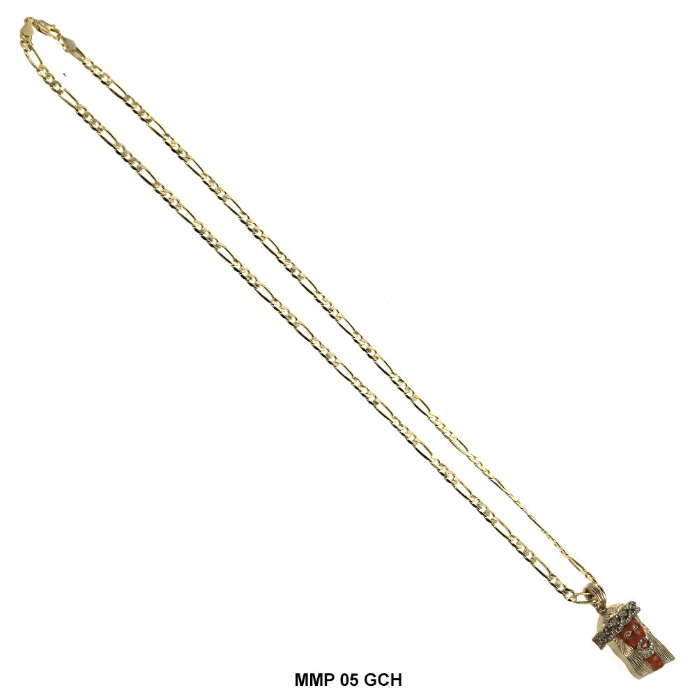 Hip Hop Necklace MMP 05 G/CH