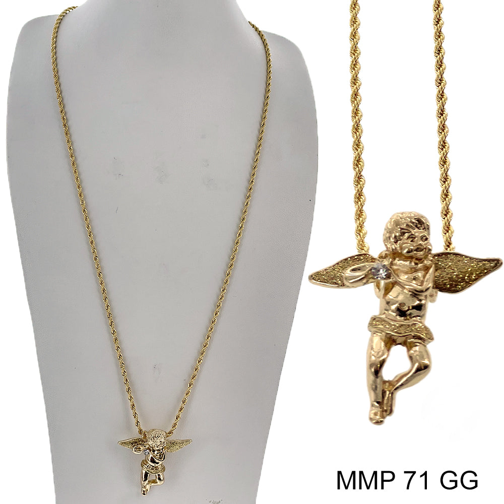 Hip Hop Necklace MMP 71 GG