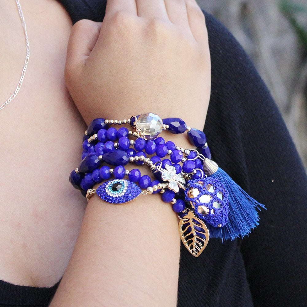 Evil Eye Heart Beads Seminario MS 551