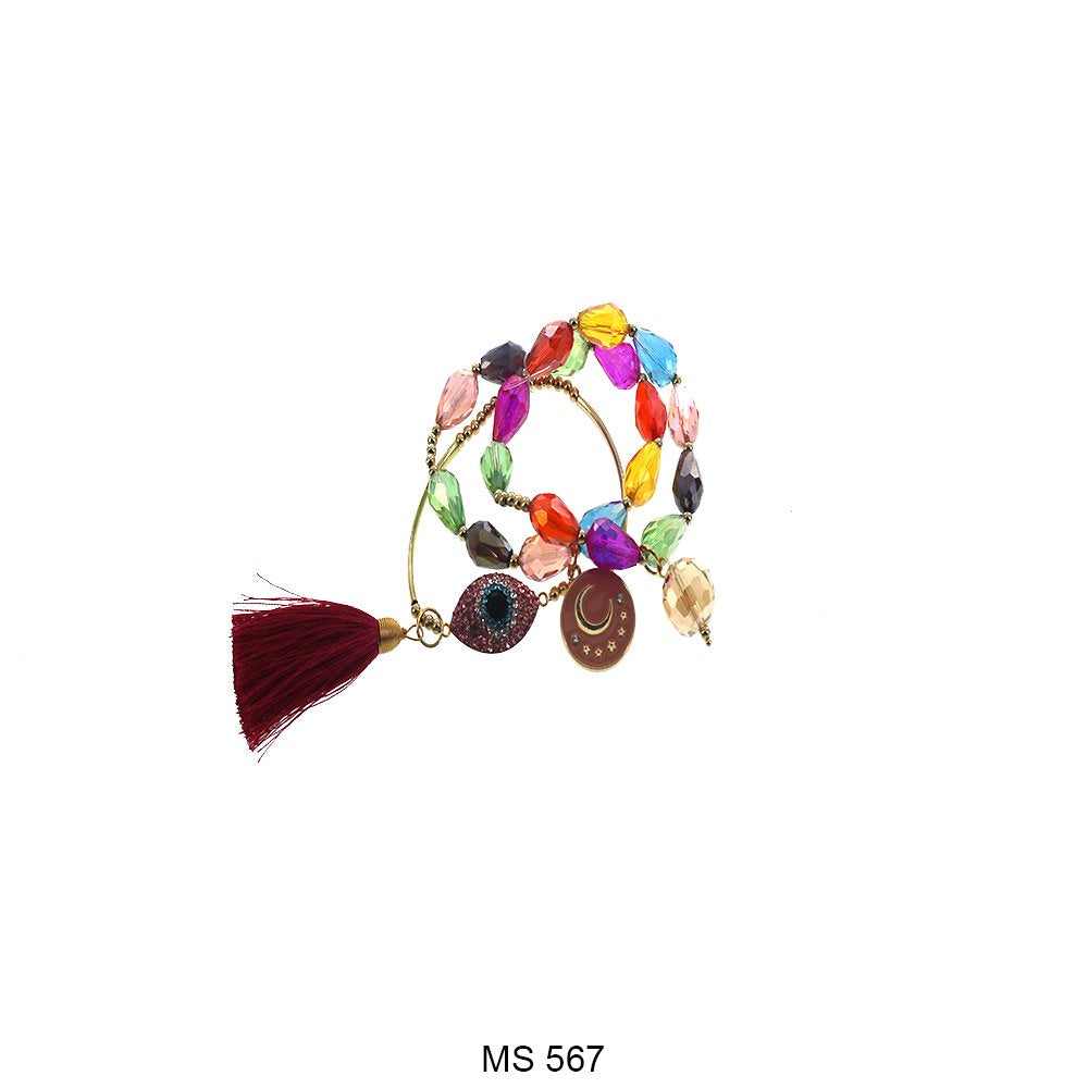 Evil Eye Fin De Semana Beads Pulseras MS 567