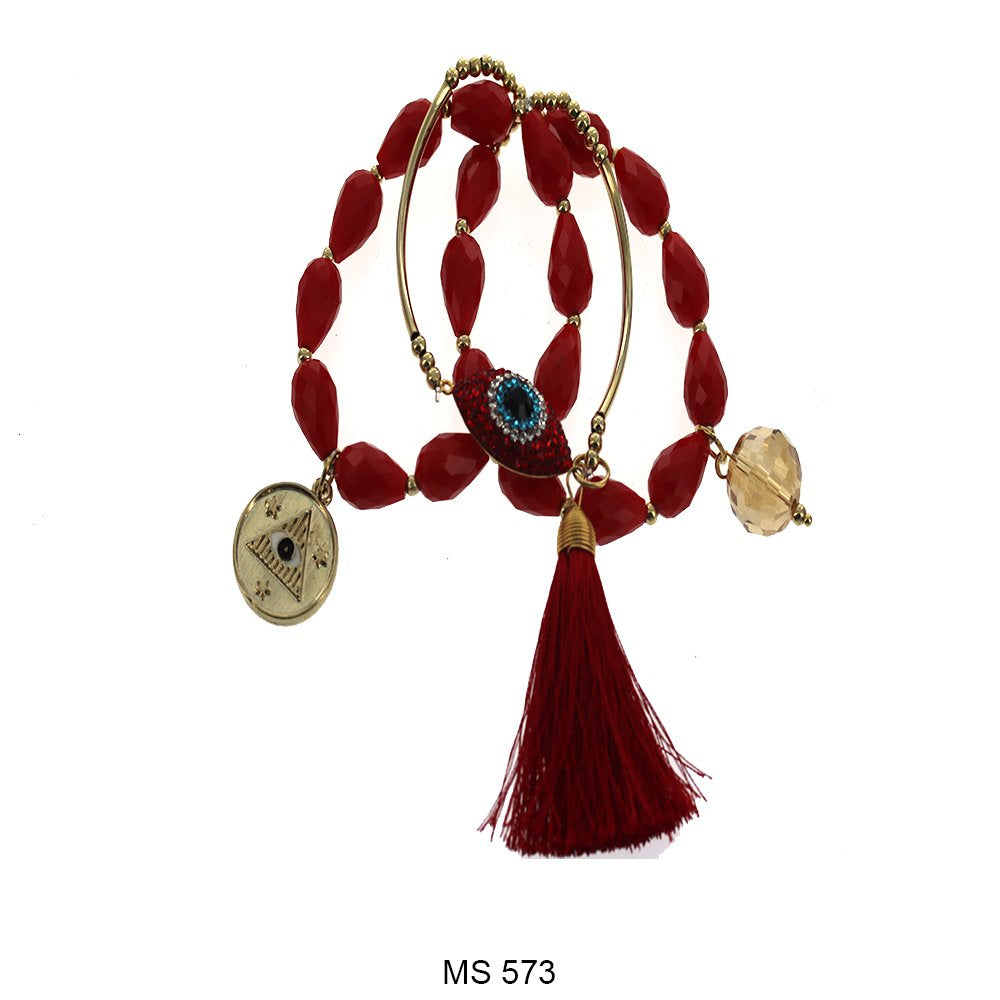 Evil Eye Fin De Semana Beads Pulseras MS 573