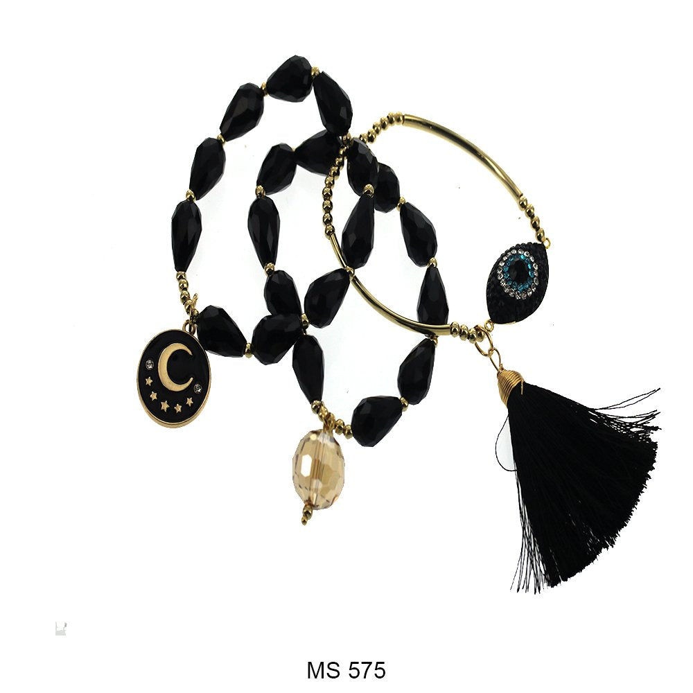 Evil Eye Fin De Semana Beads Pulseras MS 575