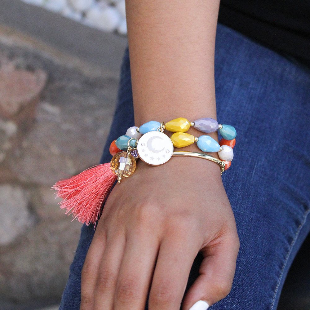 Evil Eye Fin De Semana Beads Bracelets MS 577