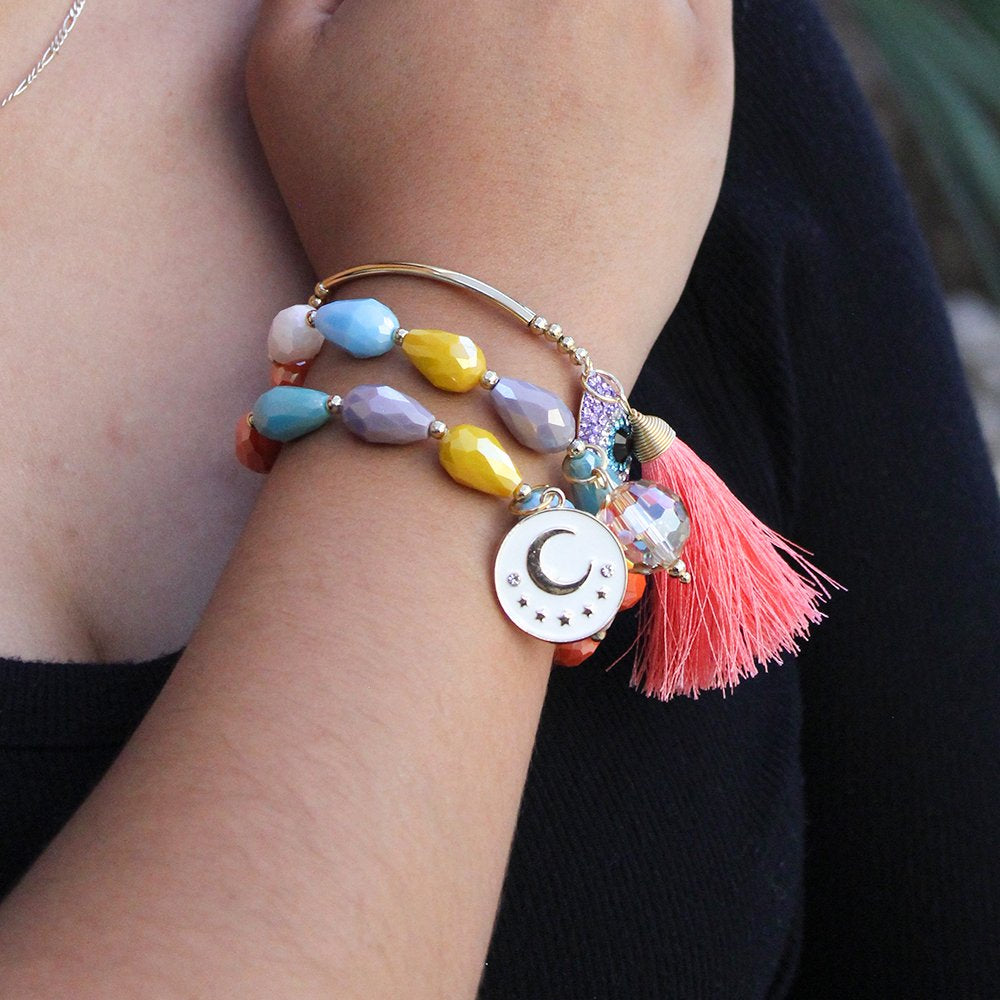 Evil Eye Fin De Semana Beads Bracelets MS 577