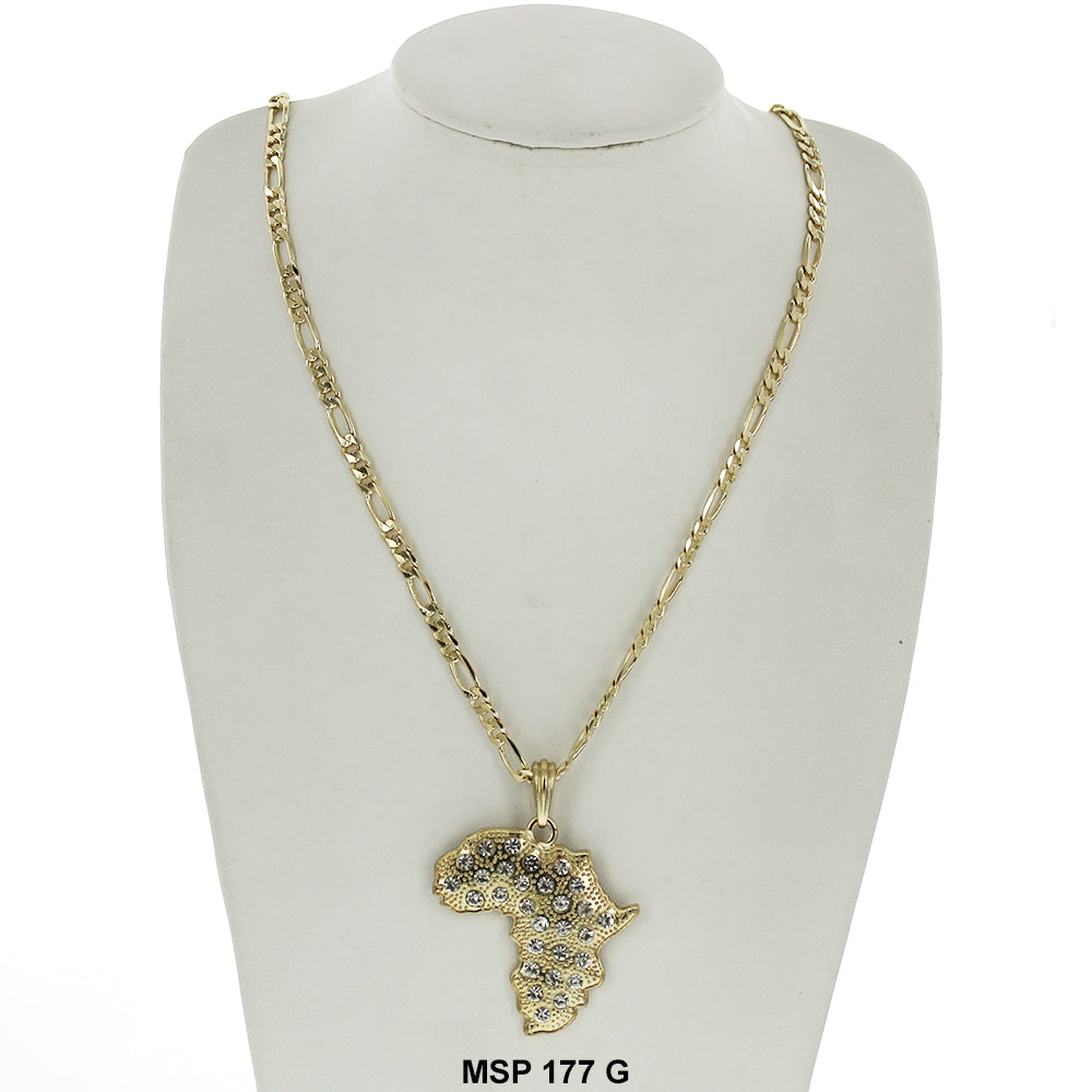 Hip Hop Necklace MSP 177 G