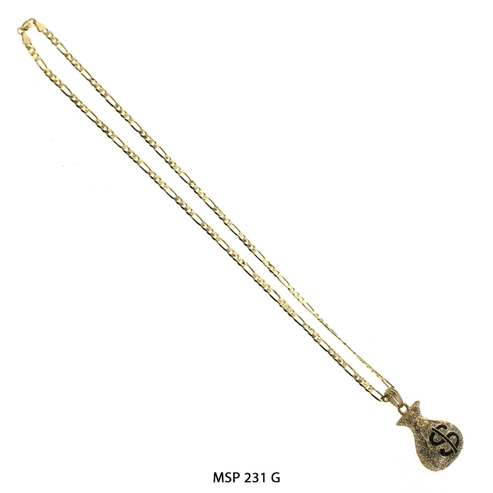 Hip Hop Necklace MSP 231 G