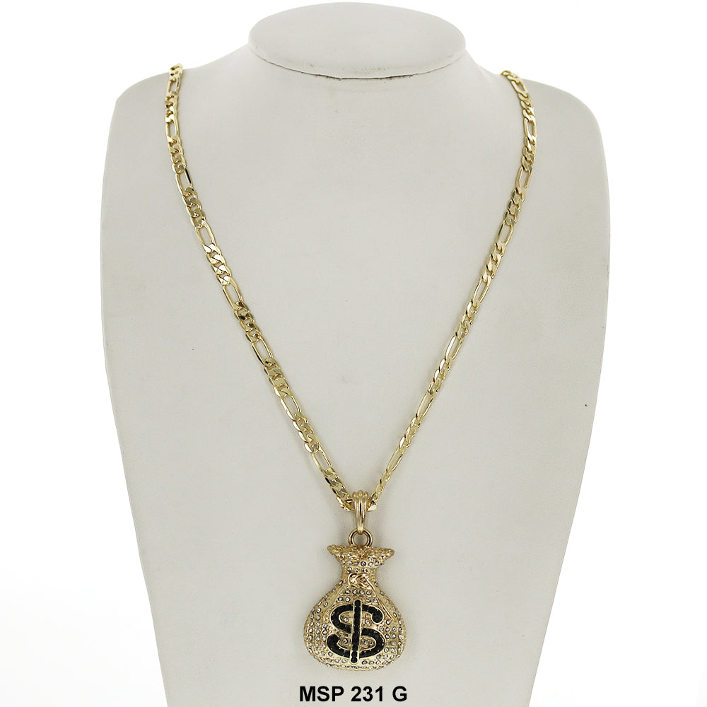 Hip Hop Necklace MSP 231 G