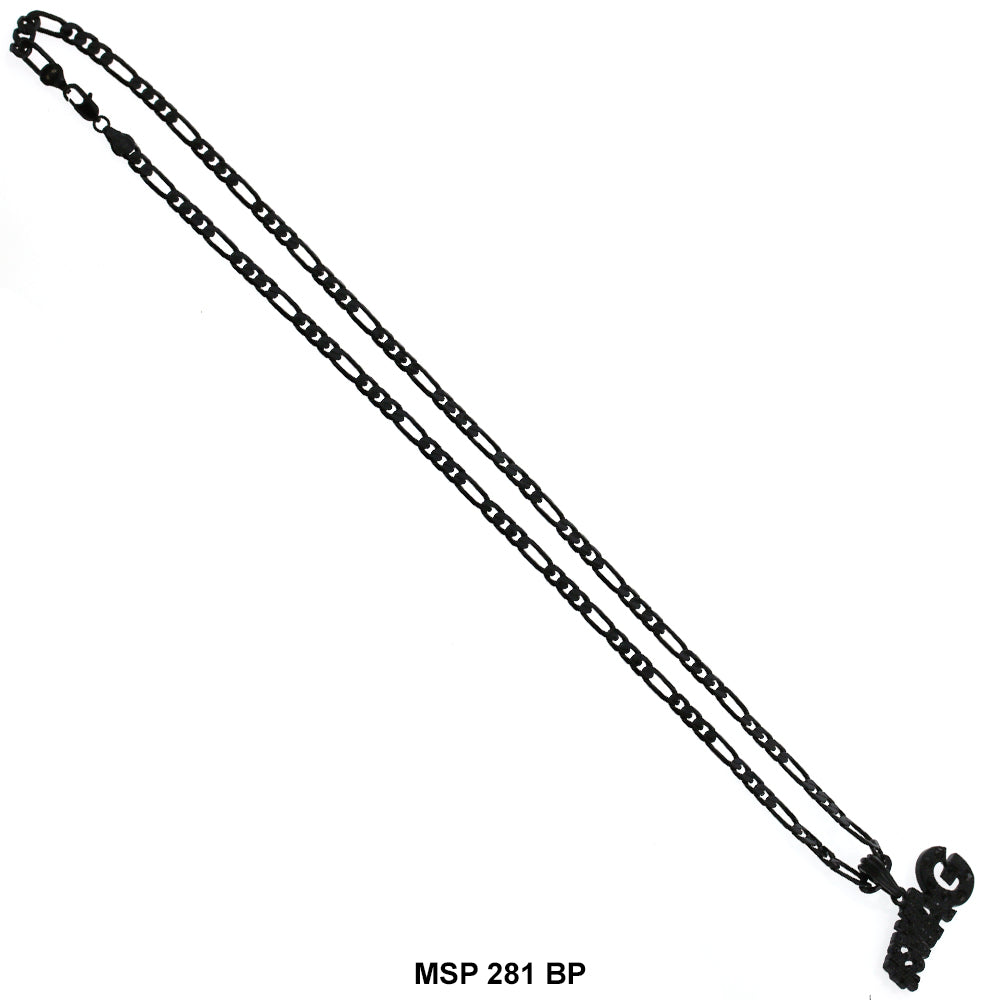 Hip Hop Necklace MSP 281 BP