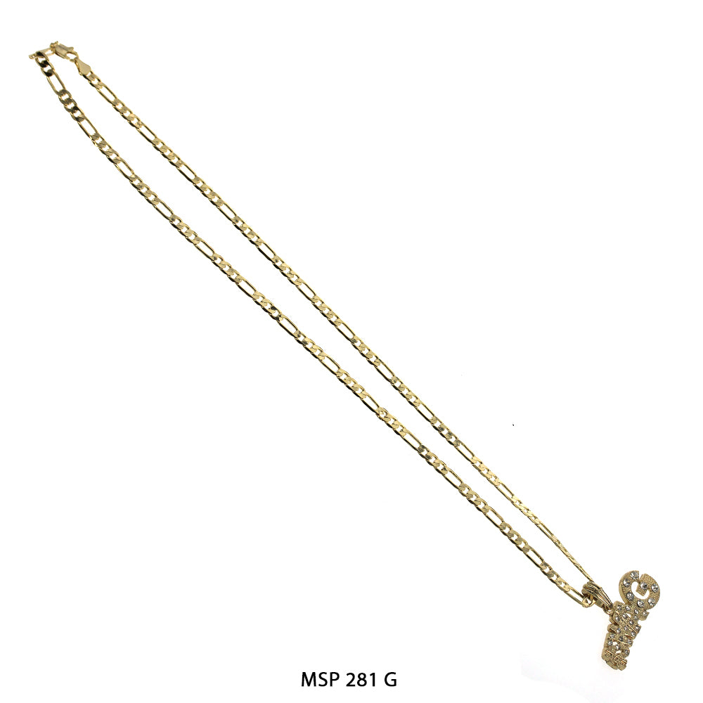 Hip Hop Necklace MSP 281 G