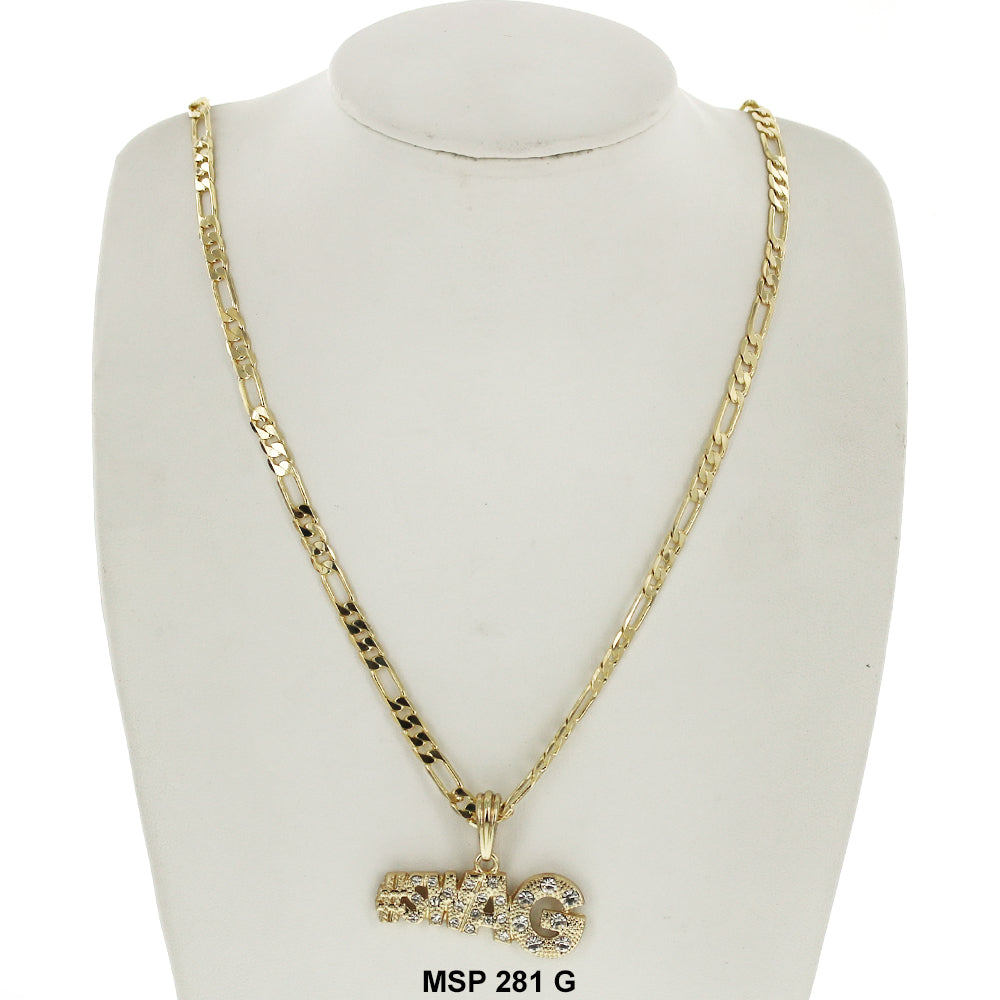 Hip Hop Necklace MSP 281 G