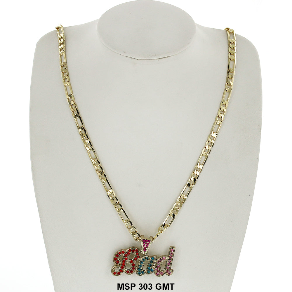 Hip Hop Necklace MSP 303 G/MT