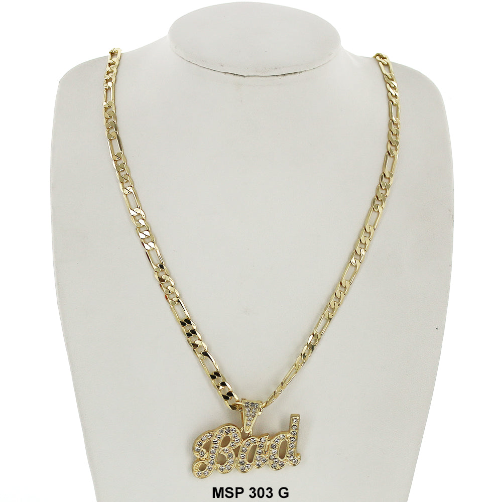 Hip Hop Necklace MSP 303 G