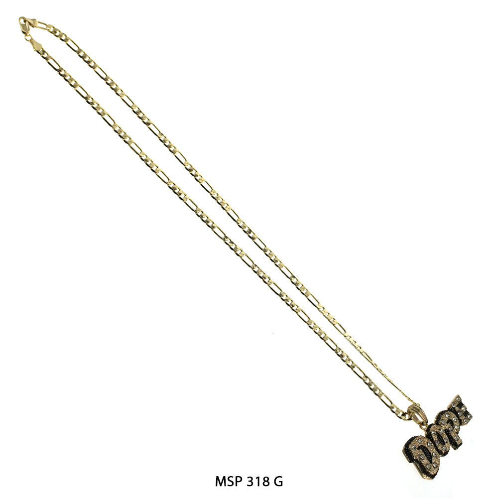 Hip Hop Necklace MSP 318 G