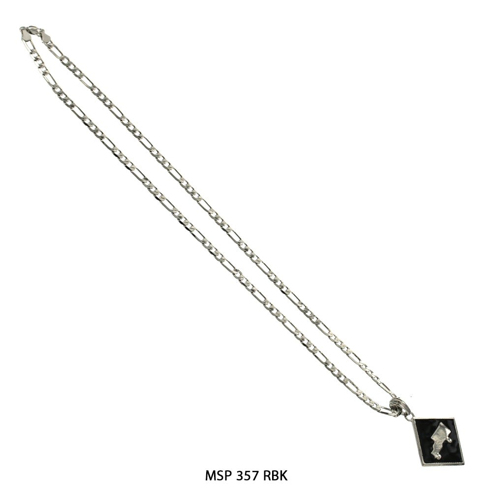 Hip Hop Necklace MSP 357 R/BK