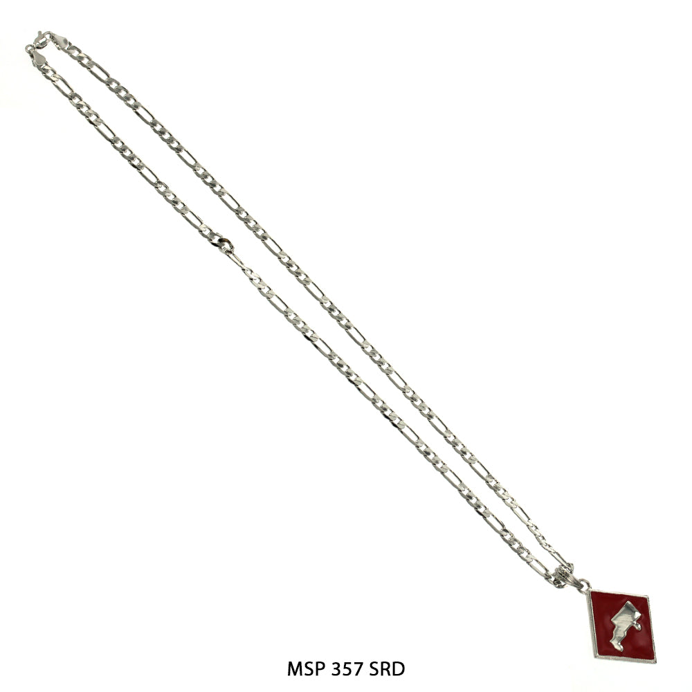 Hip Hop Necklace MSP 357 S/RD