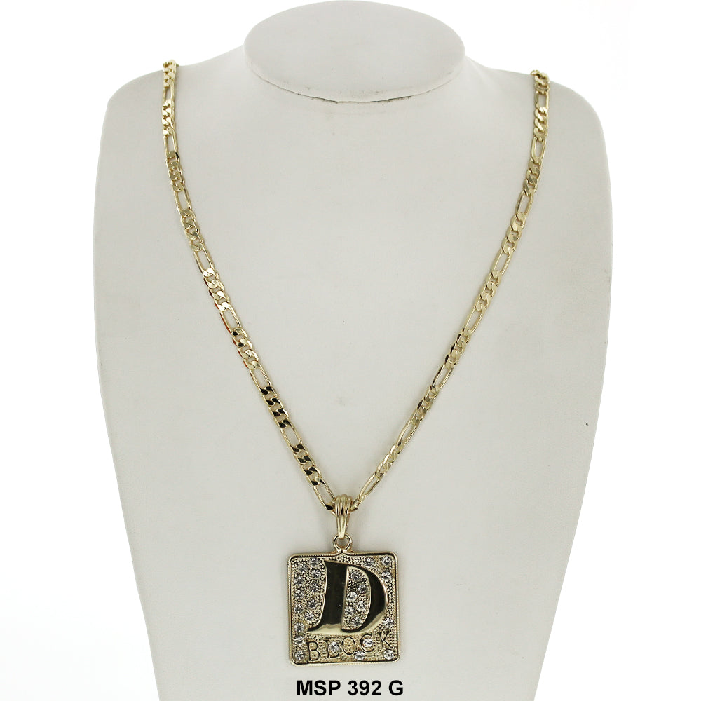 Hip Hop Necklace MSP 392 G