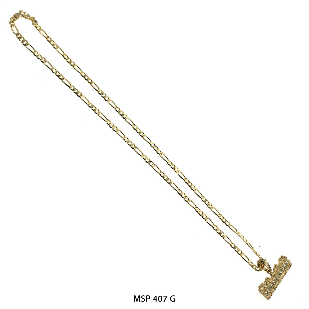 Hip Hop Necklace MSP 407 G