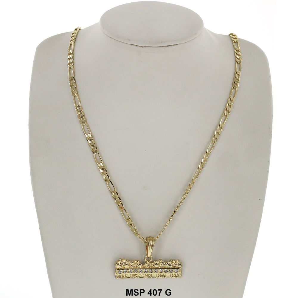 Hip Hop Necklace MSP 407 G