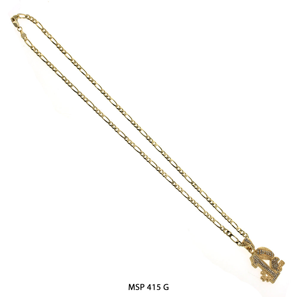 Hip Hop Necklace MSP 415 G