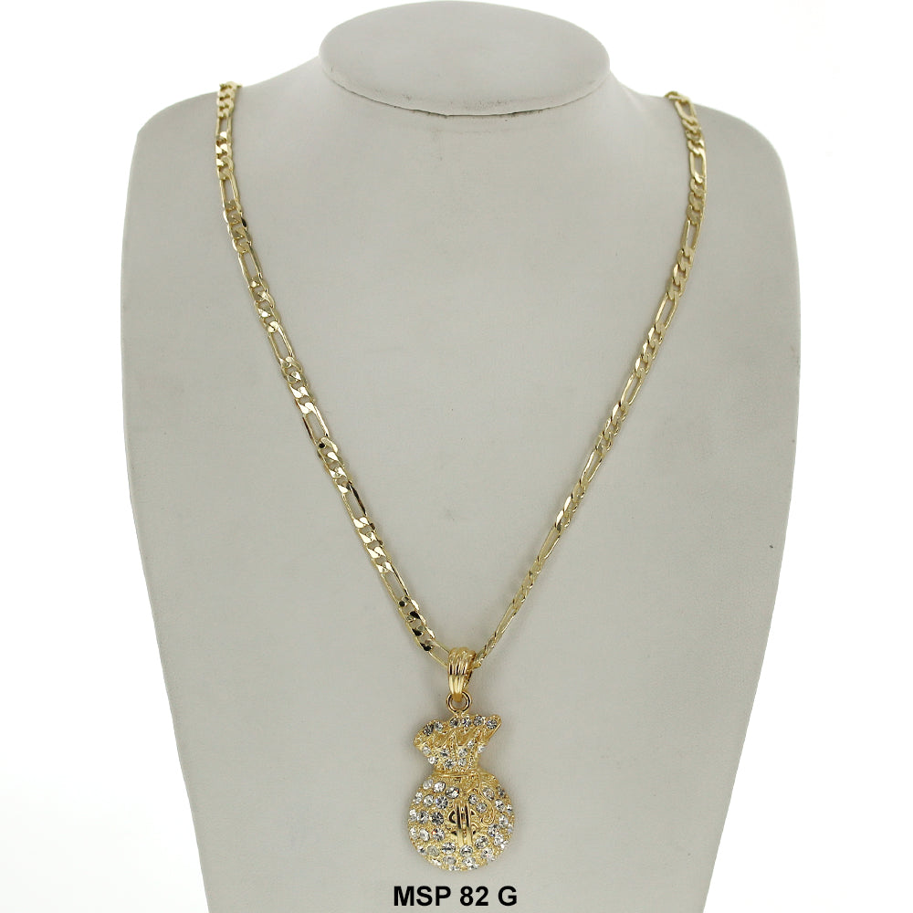 Hip Hop Necklace MSP 82 G