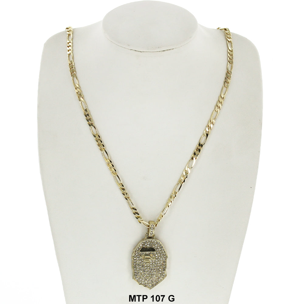 Hip Hop Necklace MTP 107 G