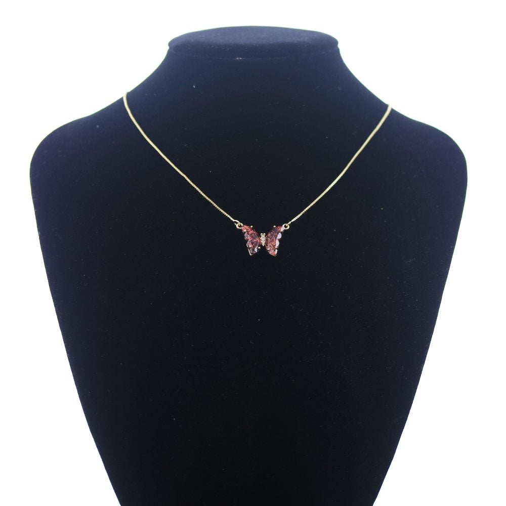 Butterfly Necklace N 7083 R