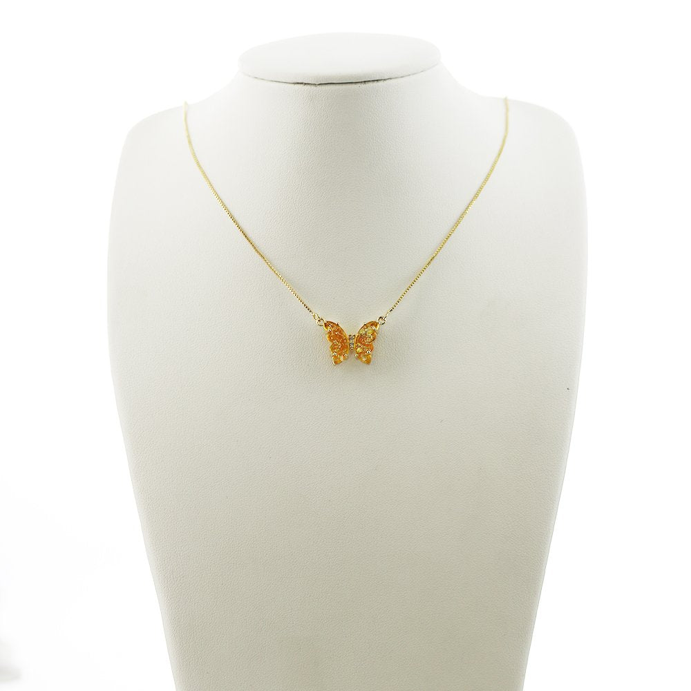 Butterfly Necklace N 7083 Y