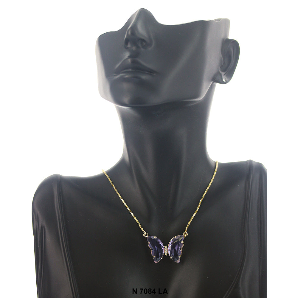 Butterfly Necklace N 7084 LA