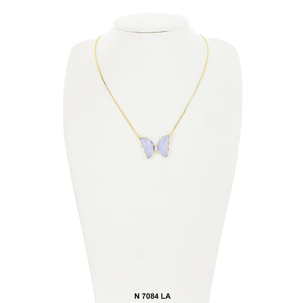 Butterfly Necklace N 7084 LA