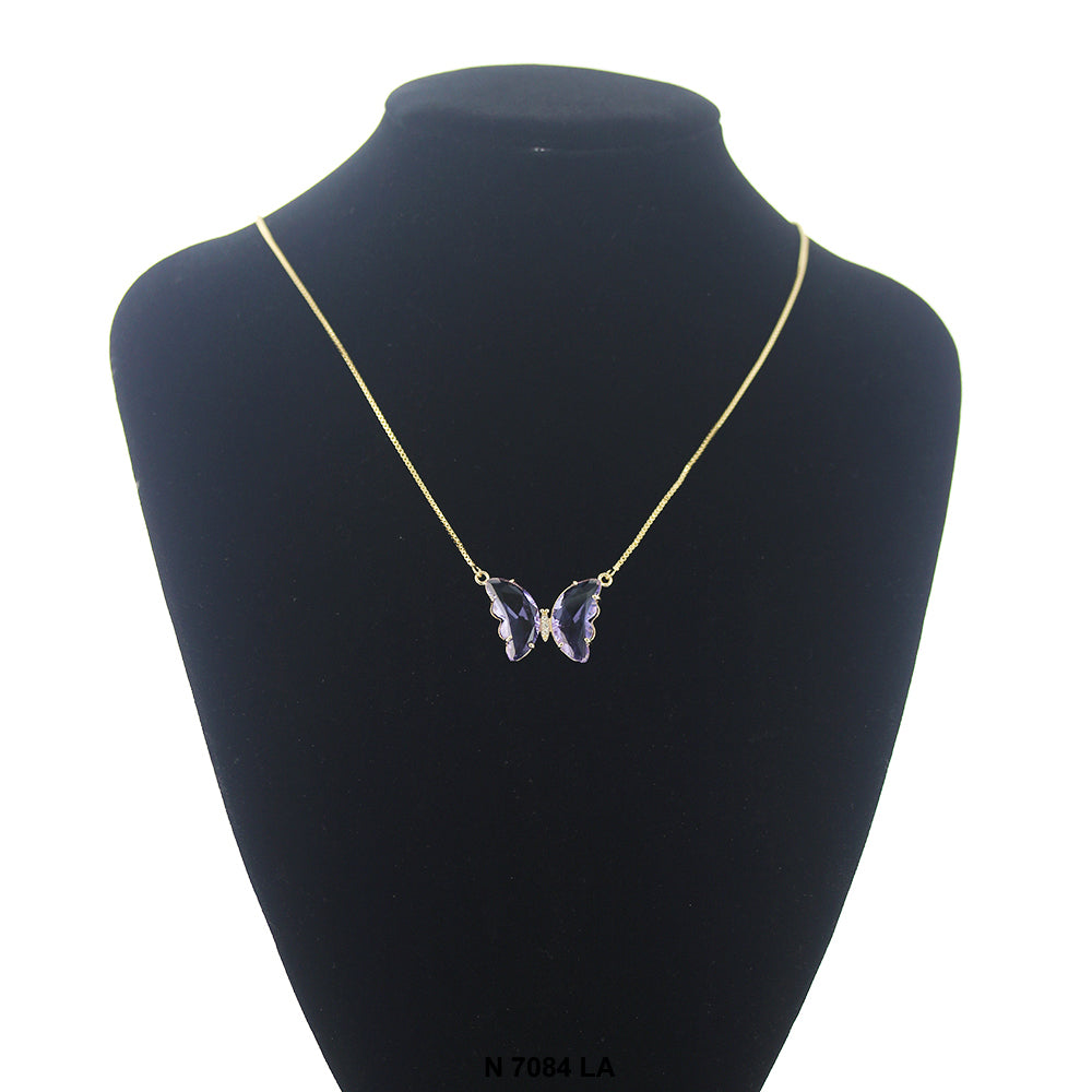 Butterfly Necklace N 7084 LA