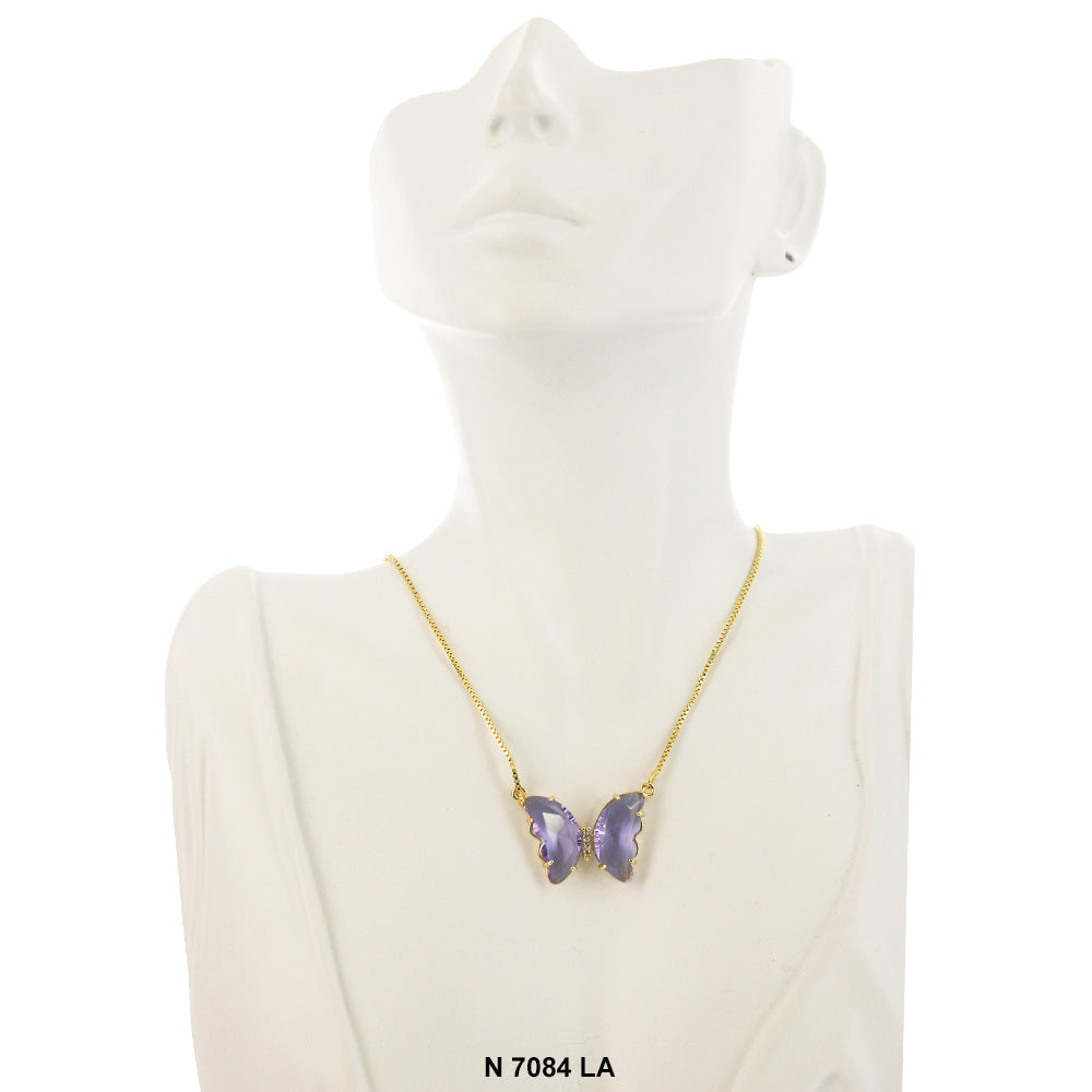 Butterfly Necklace N 7084 LA