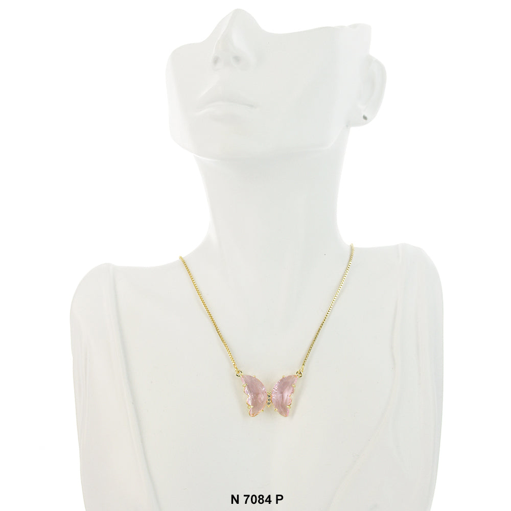 Butterfly Necklace N 7084 P