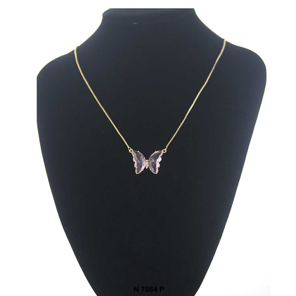 Butterfly Necklace N 7084 P